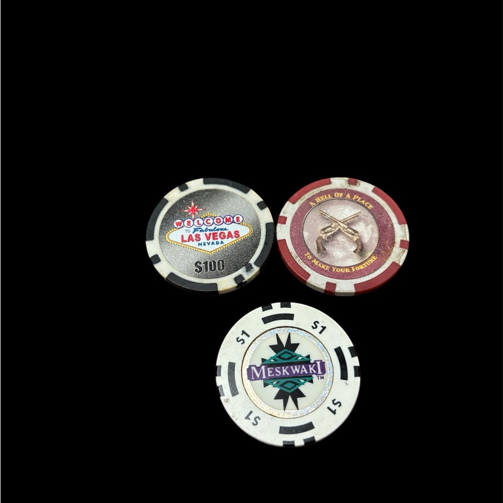 Poker Chip Set - Multicolor - Picture 2 of 3